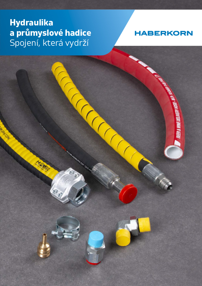 Hydraulika a priemyselné hadice - prehľadový katalóg